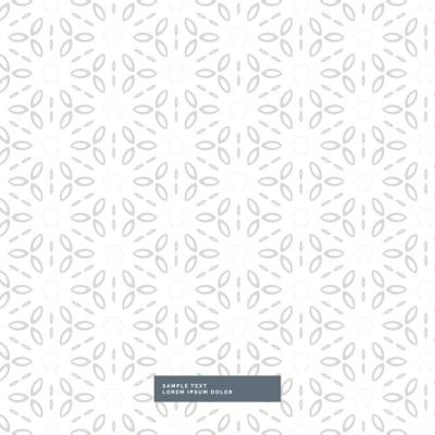 Elegant White Pattern of Abstract Shapes – Free Download