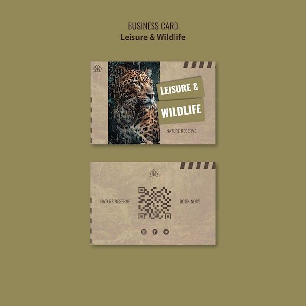 Leisure and Wildlife Template Design – Free Download