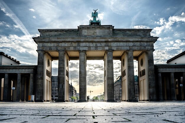 Low Angle View of Brandenburg Gate Against Sky – Free Stock Photo, Download for Free