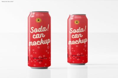 Soda Can Mockup for Creative Projects – Free to Download