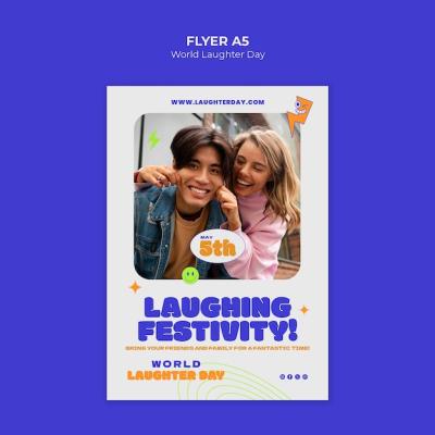 World Laughter Day Template – Free to Download