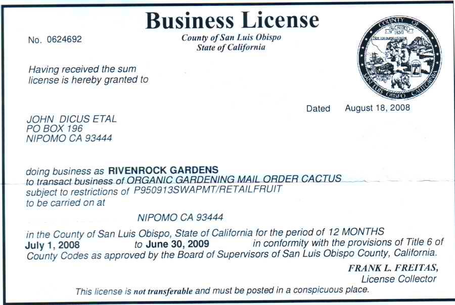 Before i could open my business i would need to get my business license 