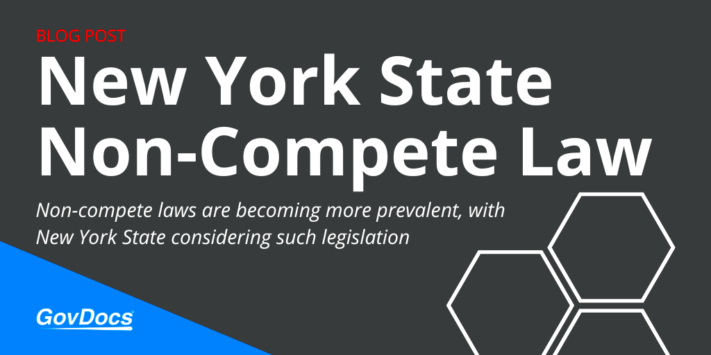 New York State NonCompete Law GovDocs