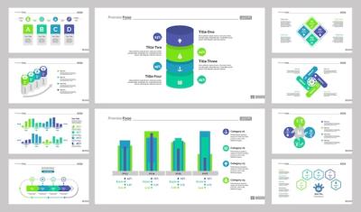 Ten Consulting Slide Templates Set for Free Download