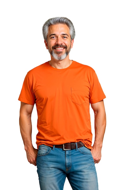 Smiley Middle Age Man Posing – Free Stock Photo Download