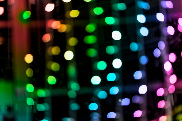 Colorful Glittering Light Bulbs Background – Free Download