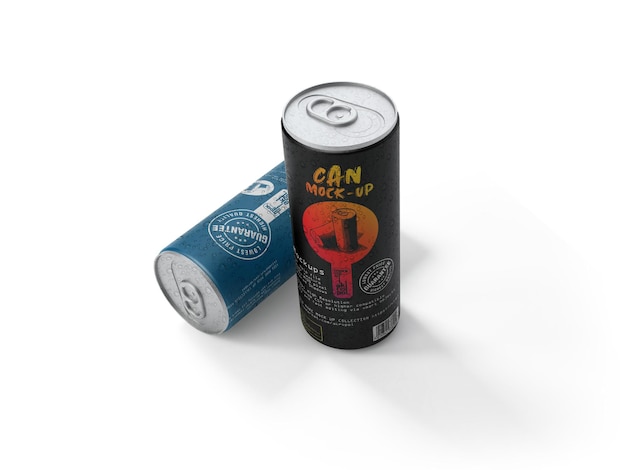 Energy Drink Can MockUp – Free Stock Photo for Download