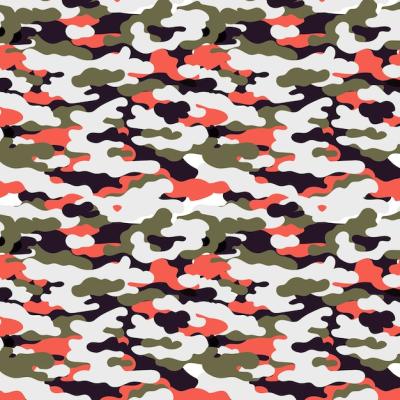 Hand Drawn Flat Design Digital Camo Pattern – Free Download