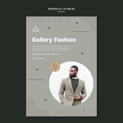 Fashion Store Poster Template for Stylish Promotions – Free Download