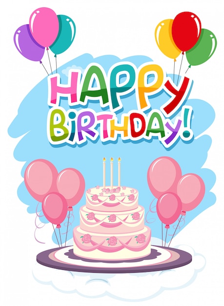 Happy Birthday Card – Free Stock Photo for Download