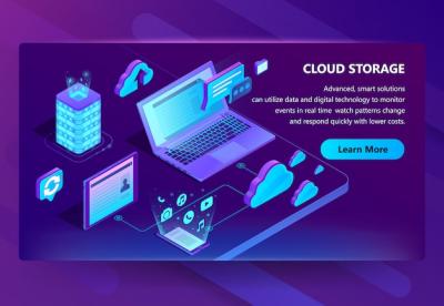 Cloud Storage Website Template – Free Download