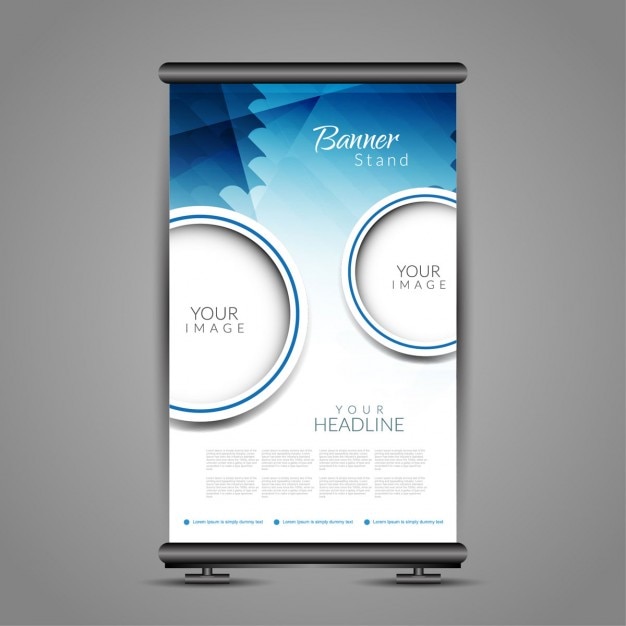 Roll Up Banner Template – Free to Download