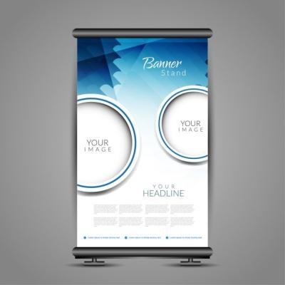 Roll Up Banner Template – Free to Download