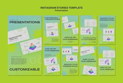 Instagram Stories Presentation Slides – Free Download