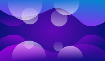 Abstract Blue Modern Wave Gradient Background – Free Download