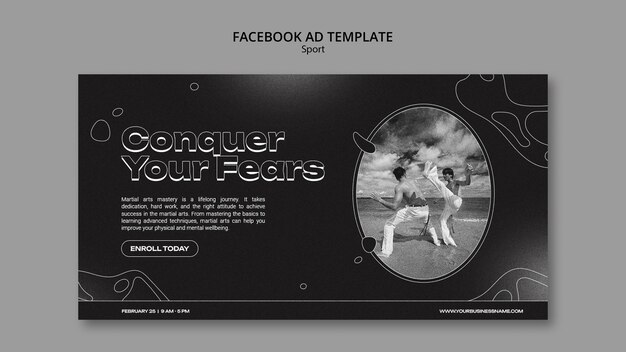 Sport Concept Facebook Template – Free Download