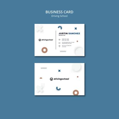 Driving Business Card Template – Free Download