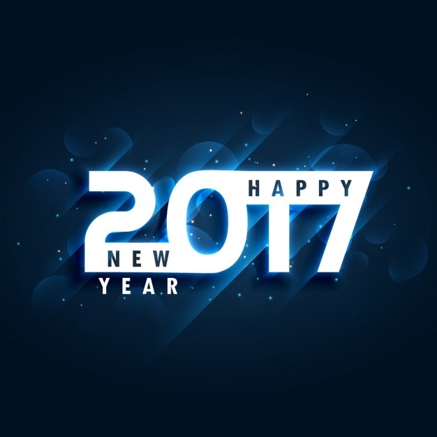 Modern New Year 2017 Background – Free Download