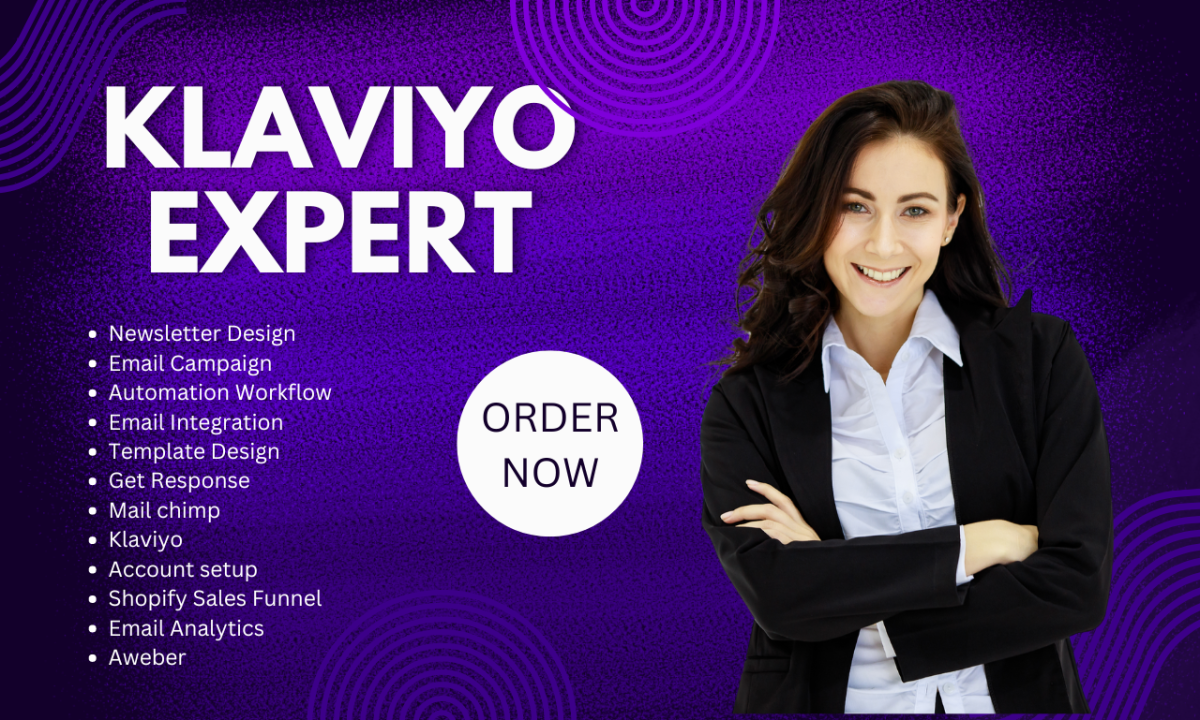 I Will Create Klaviyo, Mailchimp, GetResponse, and AWeber Email Campaigns and Autoresponders