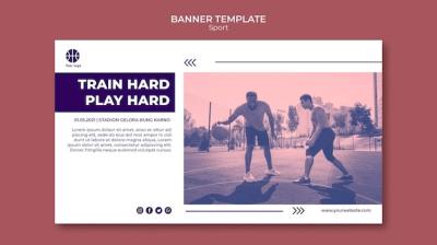 Basketball Banner Template – Free Download