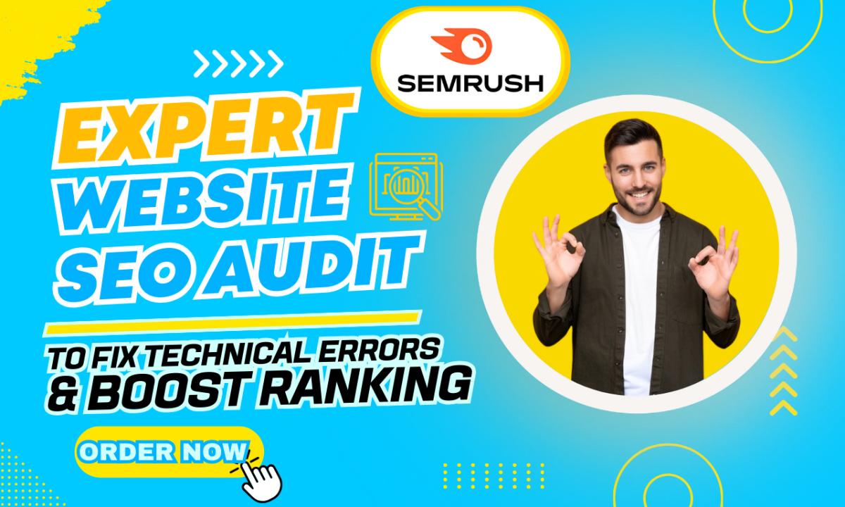 I Will Conduct an In-Depth SEO Audit and Competitor Analysis to Boost Your Website