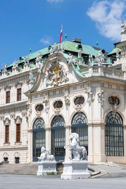 Upper Belvedere Building in Vienna, Austria – Historical Complex of Buildings – Free Download