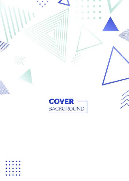 Covers Templates Set Featuring Bauhaus, Memphis, and Hipster Style Geometric Elements – Free Download