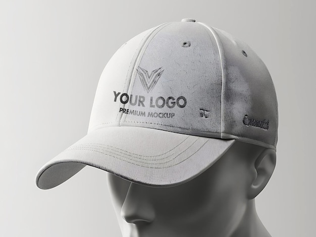 Baseball Cap Logo Branding Mockup – Free Download