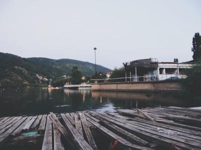 Wooden Pier by a Bulgarian Lake – Free Download