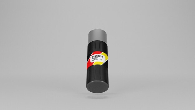 Sports Bottle Mockup PSD – Free Download