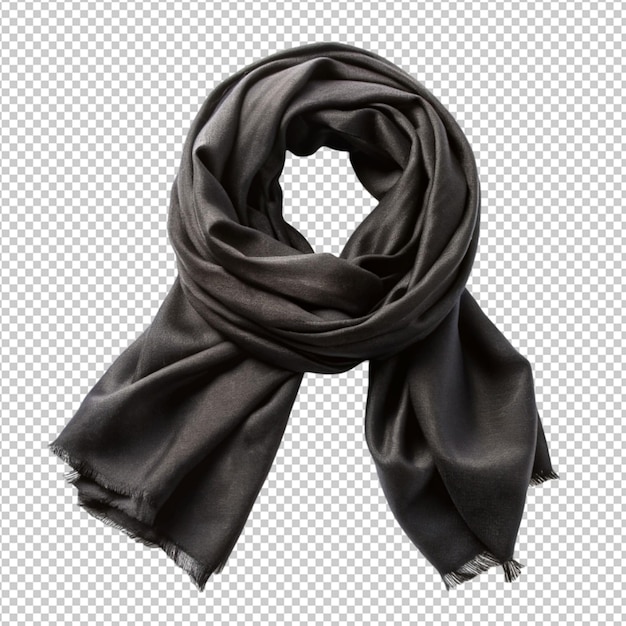 A Black Scarf on Transparent Background – Free Download