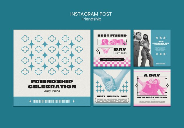 Friendship Day Celebration Instagram Posts – Free Download