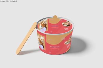 Ice Cream Mockup for Creative Projects – Free Download