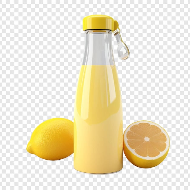 Lemon Juice Squeezer Bottle on Transparent Background – Free Stock Photo for Download