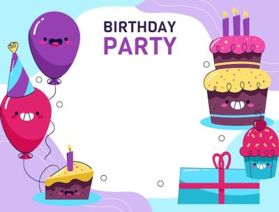 Birthday Photocall Design Template – Free Download