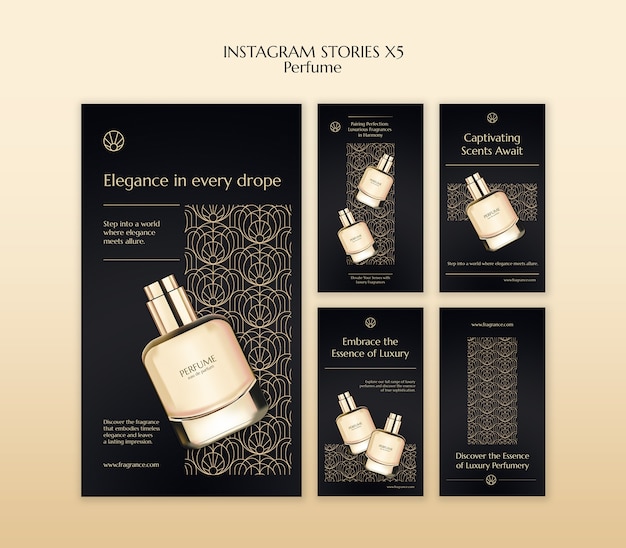 Perfume Template Design – Free Download, Free Stock Photo