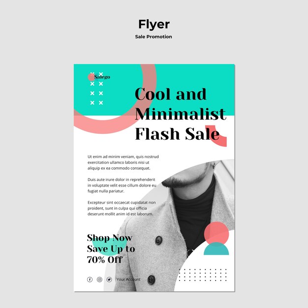 Sale Promotion Flyer Template for Eye-Catching Designs – Free to Download