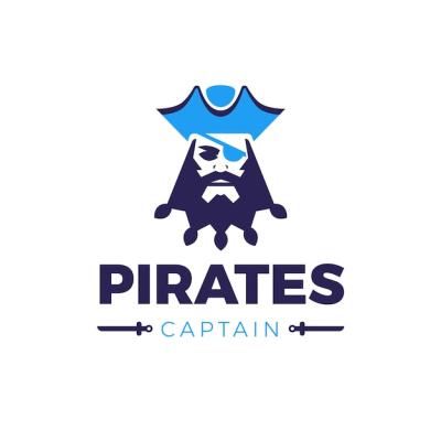 Creative Pirate Logo Template Design â Free Download