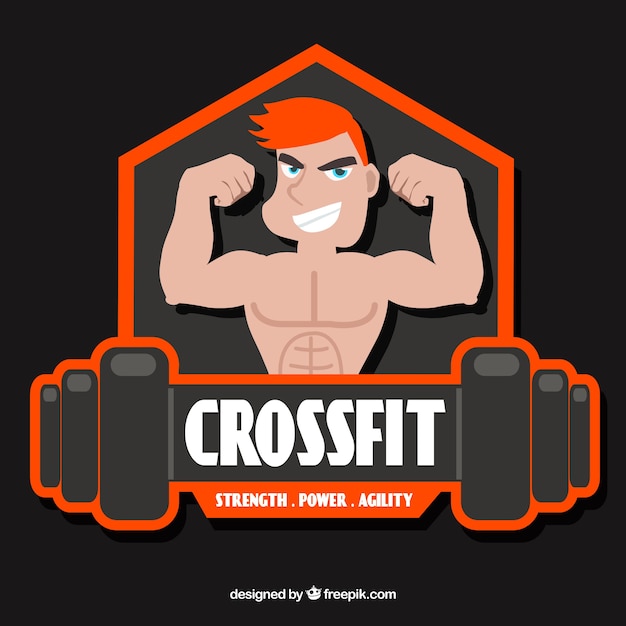 Crossfit Sticker Background – Free Download, Download Free Stock Photo