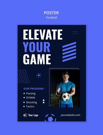 Soccer Template Design for Your Next Project – Free Download