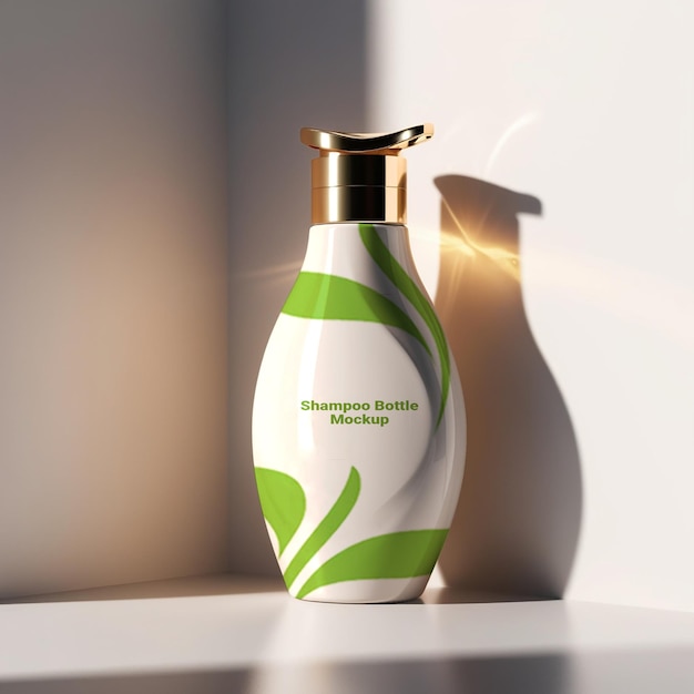 Shampoo Bottle Mockup PSD – Free Download