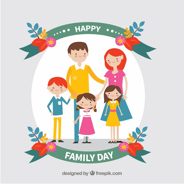 Happy Family Day Background – Free to Download