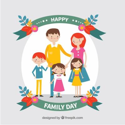 Happy Family Day Background – Free to Download