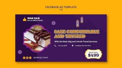 Hajj Season Facebook Template – Free Download