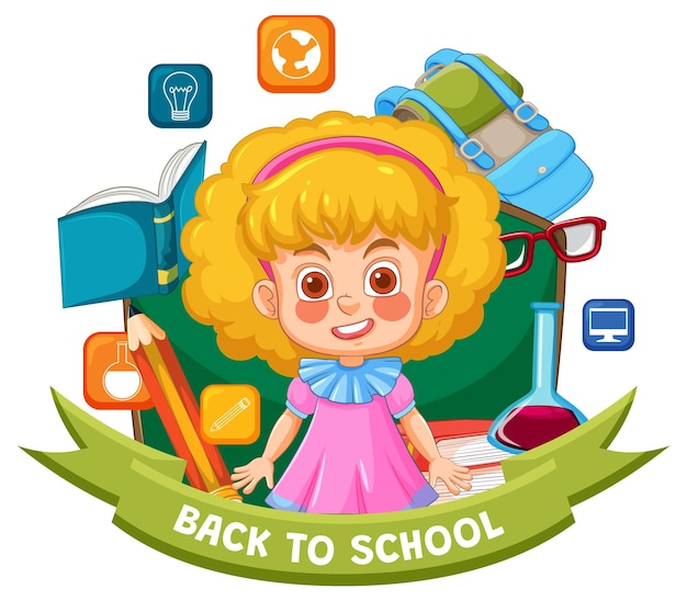 Back to School Illustration – Free Download