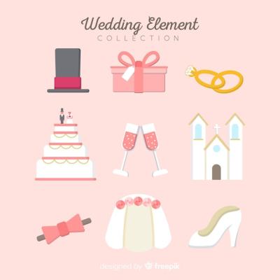 Wedding Element Collection – Download Free Stock Photos