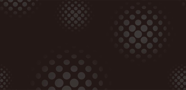 Seamless Abstract Futuristic Dark Background with Glowing Dot Pattern – Free Download