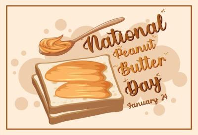 National Peanut Butter Banner Design – Download Free Stock Photo