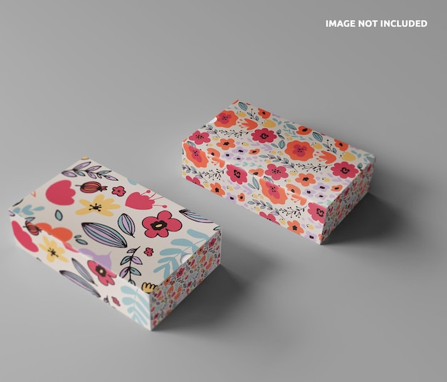 Customizable Box Mockup for Packaging Design – Free Download