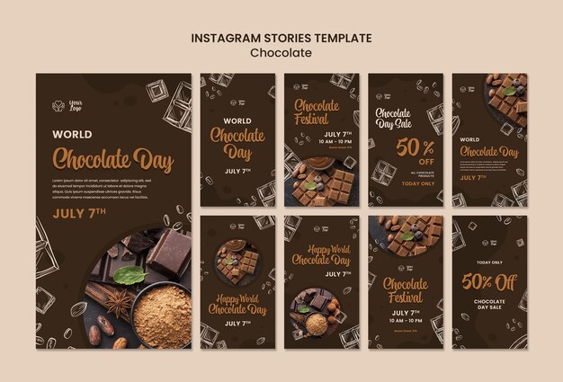 World Chocolate Day Instagram Stories – Free Download